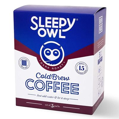 Buy Sleepy Owl Coffee Dark Roast Cold Brew Packs