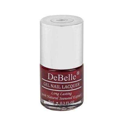 Buy Debelle Gel Nail Lacquer Antares - Deep Maroon Pearl Finish Nail Polish