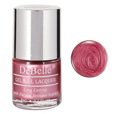 Buy Debelle Gel Nail Lacquer Chrome Glaze - Metallic Pink Nail Polish