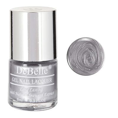 Buy Debelle Gel Nail Lacquer Chrome Silver - Metallic Silver Nail Polish