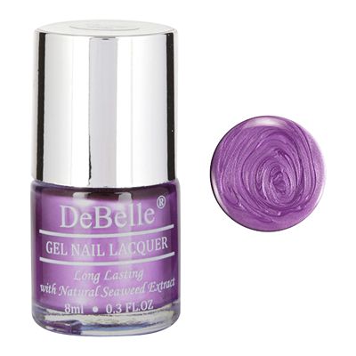 Buy Debelle Gel Nail Lacquer Chrome Wine - Metallic Purple Nail Polish