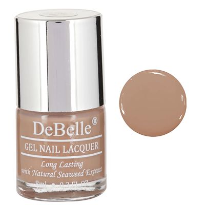 Buy Debelle Gel Nail Lacquer Coco Bean - Light Brown Nail Polish