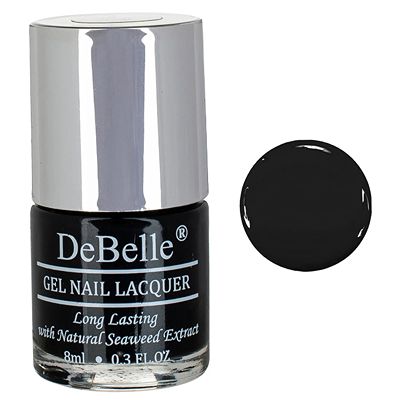 Buy Debelle Gel Nail Lacquer Luxe Noir - One Coat Black Nail Polish