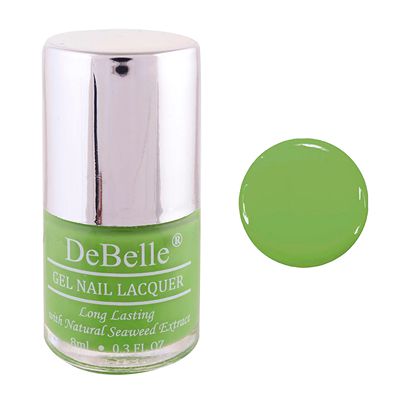 Buy Debelle Gel Nail Lacquer Mystique Green - Pastel Green Nail Polish