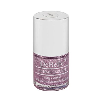 Buy Debelle Gel Nail Lacquer Ophelia - Lavender with Holo Glitter Nail Polish