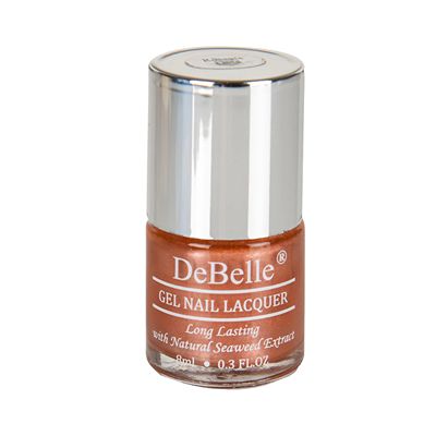 Buy Debelle Gel Nail Lacquer Roseate Gold - Metallic Rose Gold Nail Polish