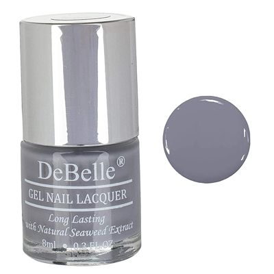 Buy Debelle Gel Nail Lacquer Sombre Grey - Light Grey Nail Polish