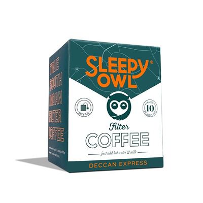 Buy Sleepy Owl Coffee Deccan Express Hot Brew Bags