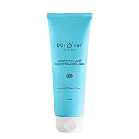 Buy Dot & Key Deep Pore Facial Foam Cleanser
