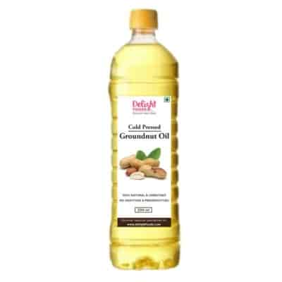 Buy Delight Foods Cold Pressed Groundnut Oil