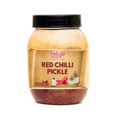 Buy Delightfoods Guntur Red Chilli Pickle