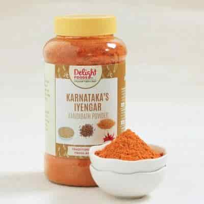 Buy Delightfoods Vangibhath Powder