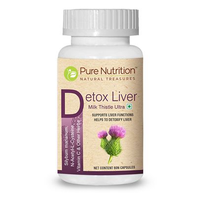 Buy Pure Nutrition Detox Liver Veg Capsules