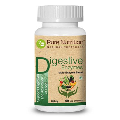 Buy Pure Nutrition Digestive Enzymes 800 mg Capsules
