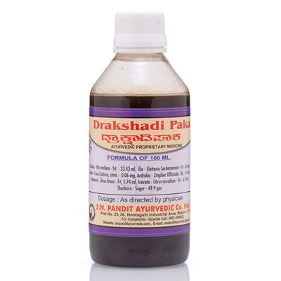 Buy S N Pandit Ayurveda Drakshadi Paka