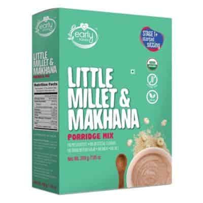Buy Early Foods Organic Little Millet And Makhana Porridge Mix