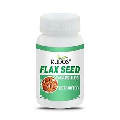 Buy Kudos Ayurveda Flax Seed Capsules