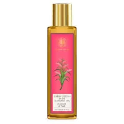 Buy Forest Essentials Desi Gulab and Oudh Body Massage Oil
