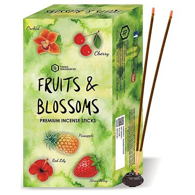 Buy Parag Fragrances Fruits and Blossom Incense Sticks