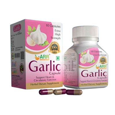 Buy Al Rahim Remedies Garlic Extract 500 mg Capsules
