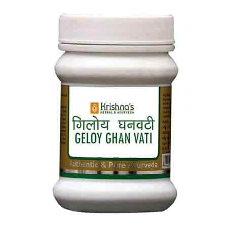 Buy Krishnas Herbal And Ayurveda Geloy Ghanvati Tablet