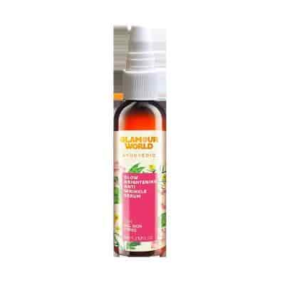 Buy Glamour World Ayurvedic Glow Brightening Anti Wrinkle Serum