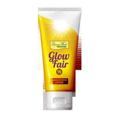 Buy Glamour World Ayurvedic Glow Fair 15 Sunscreen Lotion