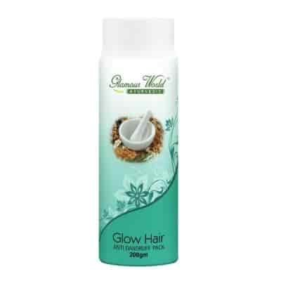 Buy Glamour World Ayurvedic Glow Hair Anti-Dandruff Pack