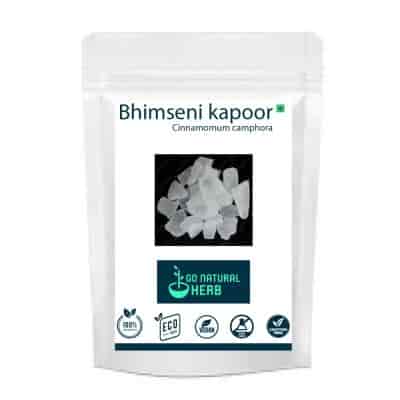 Buy Go Natural Herb Bhimseni Kapoor Camphor Non Edible