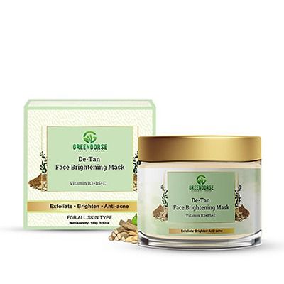 Buy Greendorse De-Tan Face Brightening Mask