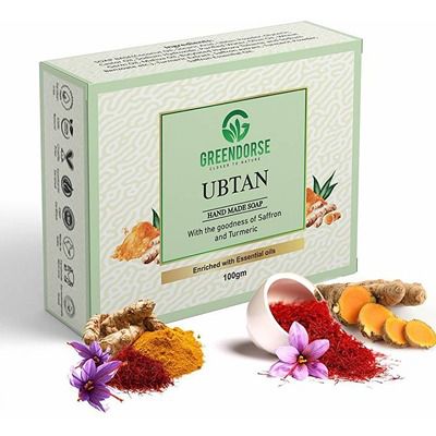 Buy Greendorse Ubtan Natural Cold-pressed Handmade Soap