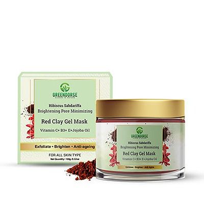 Buy Greendorse Red Wine Clay Gel Face Mask