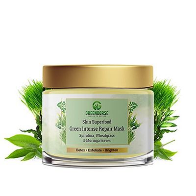 Buy Greendorse Skin-Superfood Brightening Detox Green Intense Repair Powder Mask