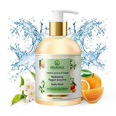 Buy Greendorse Heavenly Sedative Jasmine and Orange Yogurt Enzyme Body Wash