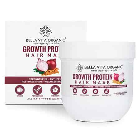 Buy Bella Vita Organic Growth Protein Hair Spa Mask