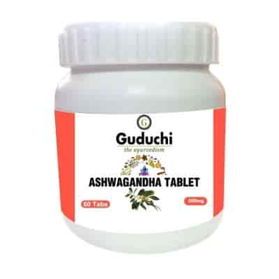 Buy Guduchi Ayurveda Ashwagandha Tablet 500 Mg For General Wellness & Anxiety Relief Stress Support