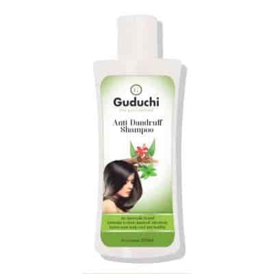 Buy Guduchi Ayurveda Ayurvedic Anti Dandruff Shampoo With Tulsi & Hibiscus For Healthy Hair & Scalp