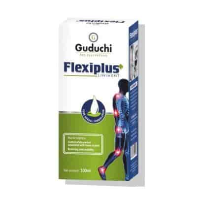 Buy Guduchi Ayurveda Flexiplus Massage Oil For Muscle Knee Joint & Back Pain