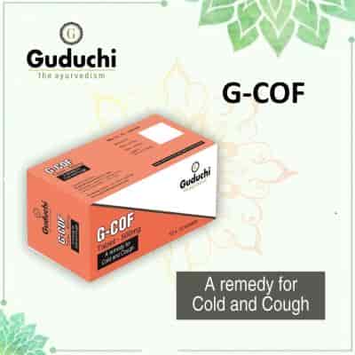 Buy Guduchi Ayurveda G Cof Tablet For Seasonal Cough And Cold Balances Vata & Kapha Doshas