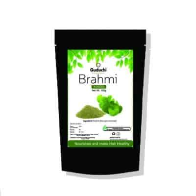 Buy Guduchi Ayurveda Herbal Brahmi Hair Powder For Nourishing Healthy Hair