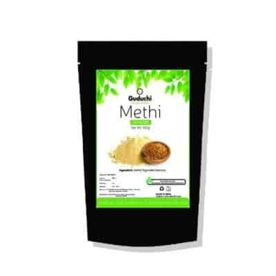 Buy Guduchi Ayurveda Herbal Methi Hair Powder For Strengthening & Hair Growth