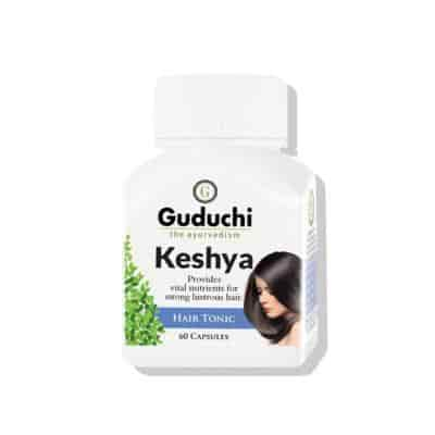 Buy Guduchi Ayurveda Keshya Hair Nutrient Caps For Strong & Healthy Hair Prevents Greying Hair Fall