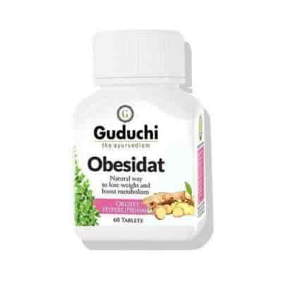 Buy Guduchi Ayurveda Obesity And Pcod Obesidat G-Tox Caps With Ova+ Juice