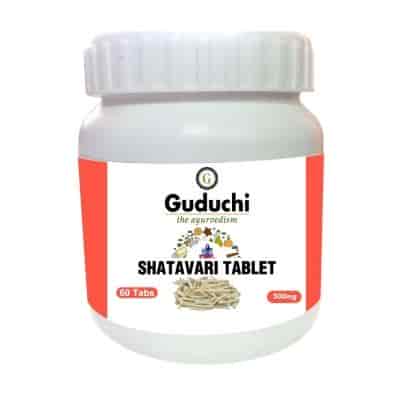 Buy Guduchi Ayurveda Shatavari Tablet 500 Mg Nourishes & Strengthens The Reproductive System