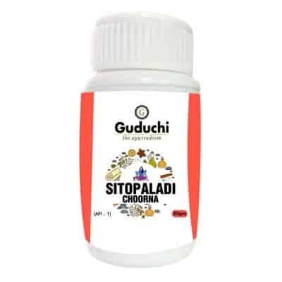 Buy Guduchi Ayurveda Sitopaladi Churna Effective Remedy For Cold Cough Quick Relief From Chest Congestion
