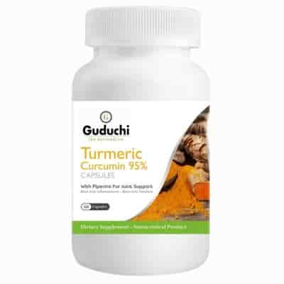 Buy Guduchi Ayurveda Turmeric Curcumin With Bioperine 95% Curcuminoids