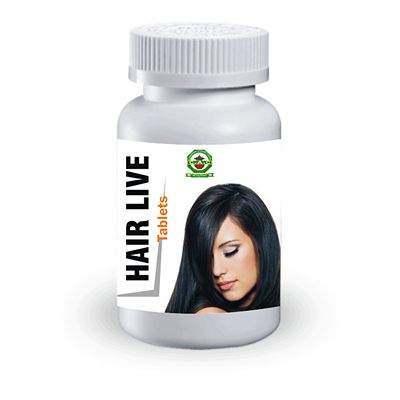 Buy Chandigarh Ayurved Centre Hair Live Tablets