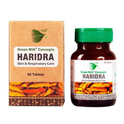 Buy Green Milk Haridra Tablets