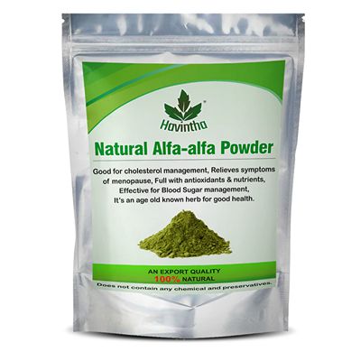 Buy Havintha Natural Alfalfa Grass Powder