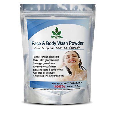Buy Havintha Natural Face and Body Wash Powder